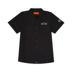 Valley Stream HS Black Auto Tech Crew Shirt includes Embroidered name & TWO Car Logos